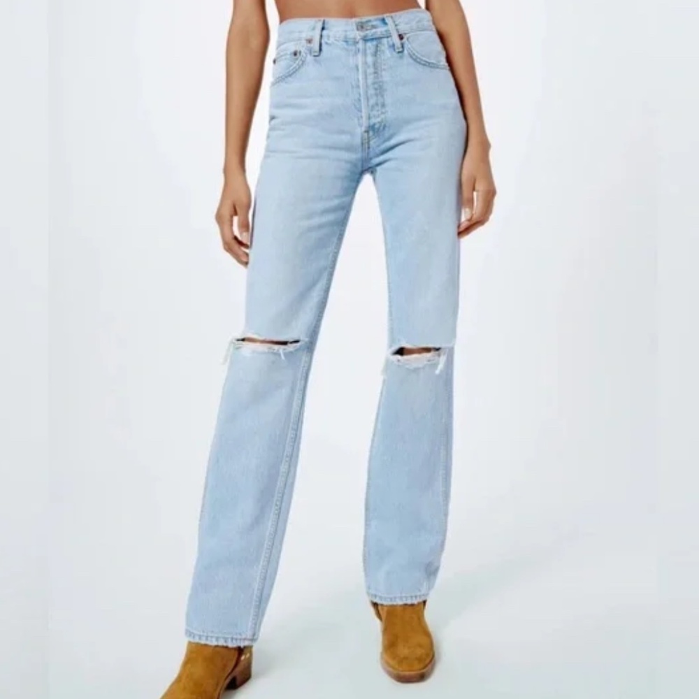 RE/DONE High Rise Rigid Loose Jean